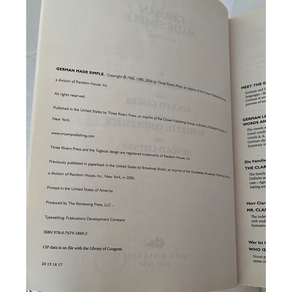German Made Simple : Learn to Speak and Understand German by Arnold Leitner - Picture 7 of 7